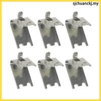 ราคา 6 ชิ้น Rack Bracket คลิปตู้เย็นสําหรับตู้เย็น Heavy อุปกรณ์เสริมตู้แช่แข็งชั้นวางคลิป (46511106287)