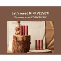 ราคา 3CE Velvet Lip Tint Mini 1.5g (Drizzle Love, Best Ever, Taupe, Cheeky Rose, Going Right, Early Hour, Cashmere Nude) (9442734528)