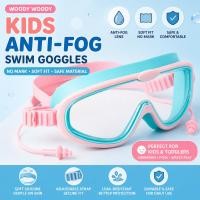 ราคา Woody Woody Kids แว่นตาว่ายน้ําป้องกันหมอก No Mark Soft Fit ปลอดภัยวัสดุแว่นตาว่ายน้ํา (46759887011)
