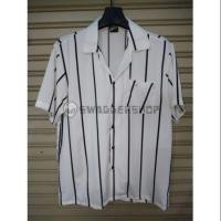 ราคา เสื้อเชิ้ตเกาหลี ฮาวาย เชิ้ตฮาวาย งานเกาหลี ลายทาง (2617970755)