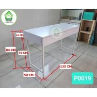 ราคา P0019 โต๊ะ ทำงาน เอนกประสงค์ มีลิ้นชัก มือสอง โมใหม่ งานDIY (25618489432)