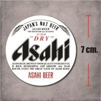 ราคา sticker pvc Asahi สติกเกอร์ เบียร์ อาซาฮี งานพิมพ์ดีที่สุด OFFSET PRINTING เคลือบ UV กันแดด กันน้ำ (43279995916)