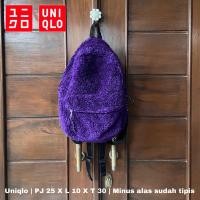 ราคา UNGU Uniqlo กระเป๋าเป้มินิสีม่วง PL (23958606171)