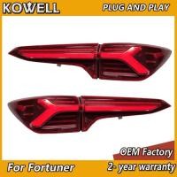 ราคา Car Styling for Toyota Fortuner Tail Lights 2017-2022 Fortuner Taillights Rear DRL Fog Brake Turn S (48354414075)
