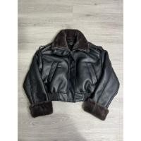 ราคา Zara Jacket แท้ แจ็คเก็ตหนังบุขน (46701474914)