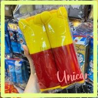 ราคา หุ้มเบลล์ เหลืองแดง มีหู น่ารัก 1คู่ หุ้มเบลท์ การ์ตูน รถยนต์ หุ้มมือจับตู้เย็น หุ้มสายกระเป๋า คาดเบลท์ สายคาดเบลท์ (22066527248)