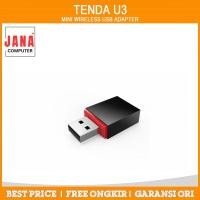ราคา TENDA U3 300Mbps Mini Wireless 11N อะแดปเตอร์ USB (52407506855)