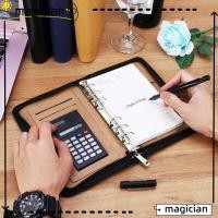ราคา Mag สมุดโน๊ตบุ๊ค ปกหนัง PU ขนาด A6 มีซิป พร้อมเครื่องคิดเลข สร้างสรรค์ สําหรับสํานักงาน (21190902515)