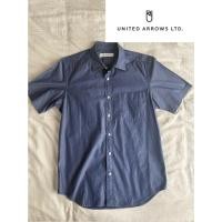 ราคา เสื้อเชิ้ต แขนสั้น UNITED ARROWS แท้ แบรนด์ดังญี่ปุ่น สภาพดีมาก ใส่น้อย (47111348502)