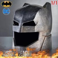 ราคา Hat หมวก จากหนังดัง Batman vs Superman แบทแมน ซูเปอร์แมน แสงอรุณแห่งยุติธรรม 1/1 DC Fiberglass สีเงิน หมวก Batman Helmet (25939070609)