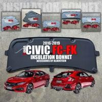ราคา แผ่นกันความร้อนฝากระโปรงหน้า HONDA CIVIC FC-FK 2016-2019 ตรงรุ่น (44607577643)