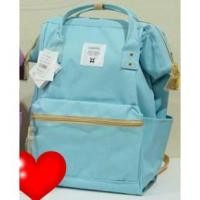 ราคา กระเป๋าเป้สะพายหลัง ANELLO Square Rucksack เนื้อผ้า Polyester canvas กันน้ำ (7123599483)