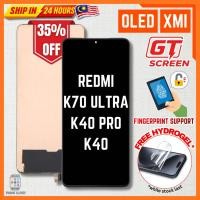 ราคา [OLED] LCD สําหรับ Redmi K70 Ultra, K40 Pro, K40 สนับสนุนลายนิ้วมือหน้าจอสัมผัส Digitizer เปลี่ยนจอแสดงผล Skrin Gati (57356837347)