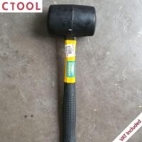 ราคา ค้อนยางด้ามไฟเบอร์ ศก. 3 นิ้ว RainBow ของแท้ - Authentic Rubber Hammer Mallet - ซีทูล Ctoolhardware (7533810000)