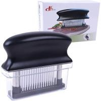 ราคา เครื่องทําให้เนื้อนุ่มด้วย48สแตนเลสใบมีดเข็มคมพิเศษเครื่องทําอาหารสําหรับงานหนักสําหรับเนื้อนุ่มไก่งวงไก่สเต็กเนื้อลูกวัวหมูปลาแ (44760238322)
