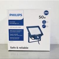 ราคา PHILIPS ฟลัดไลท์ สปอร์ตไลท์ LED 50W พร้อมเซ็นเซอร์​ pir รุ่น BVP150 (5452528123)