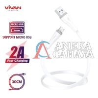 ราคา VIVAN SM200S Data Cable Micro USB Data Cable 2M Fast Charging 2A สําหรับ Android Official Original Warranty (22826761026)