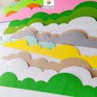 ราคา ห้องเด็กสติกเกอร์ตกแต่งอนุบาลผนังตกแต่งลูกไม้สติ๊กเกอร์ติดผนัง โมรันดี สักหลาดคณะกรรมการหยักขนาดใหญ่ด้านข้างแถบรางห้องเรียนผนังสติ๊กเกอร์ตกแ (25243329778)
