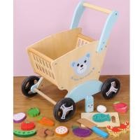 ราคา รถเข็นซุปเปอร์มาเก็ตพี่หมี Children shopping cart (20383510676)