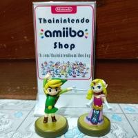 ราคา (ใช้โค้ดคุ้มได้) amiibo Link & Zelda (The Legend of Zelda: The Wind Waker) แพคคู่ มือสอง ของแท้ (1309247147)