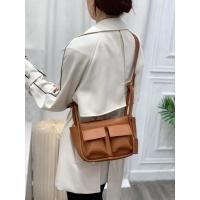 ราคา Brick PU Bag กระเป๋าสะพายไหล่&สะพายข้าง แฟชั่น พรีเมียม เข้ากับทุกชุด สไตล์แบรนด์เนม ใช้ได้ทุกวัน เหมาะกับทุกเพศ hot (24476214744)