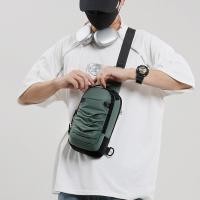 ราคา 2024 กระเป๋าคาดอกผู้ชายใหม่ แฟชั่นอเนกประสงค์ กระเป๋าโทรศัพท์สำหรับการออกนอกบ้าน กระเป๋าใส่เหรียญ กระเป๋าเป้สะพายไหล่เดี (42672911055)