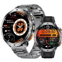 ราคา สมาร์ทวอท์ชไฟ LED ไฟฉาย BT Calling ผู้ชายกีฬากลางแจ้งฟิตเนส Tracker Smartwatch 1000 mAh แบตเตอรี่ขนาดใหญ่ (49109180375)