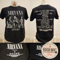 ราคา เสื้อวง Nirvana - Never Mind เสื้อวงงานลิขสิทธิ์แท้นำเข้า 100% ป้ายปั้มคอ UK ของแท้ สินค้ามือ1 (57456661508)
