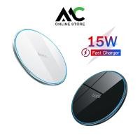 ราคา Hoco CW6 Pro Wireless Fast Charger 15W แท่นชาร์จไร้สาย (สีดำ) (20234625730)