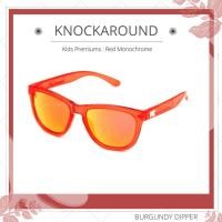 ราคา แว่นกันแดด Knockaround Kids Premiums : Red Monochrome (11408506296)