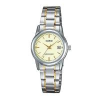 ราคา Casio Standard นาฬิกาข้อมือผู้หญิง สายสแตนเลส รุ่น LTP-V002,LTP-V002SG,LTP-V002SG-9A - สีทอง-เงิน (2535739618)