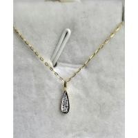 ราคา ขายจี้เพชรธรรมชาติทรงหยดน้ำ (44810124473)