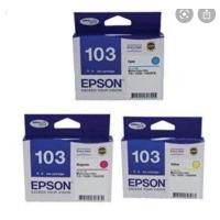 ราคา หมึก Epson 103 BK C M Y ของแท้ Nobox ราคาพิเศษ รับประกันค่ะ (23927525415)