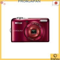 ราคา FromJapan[USED]กล้องดิจิตอล Nikon COOLPIX L32 สีแดง ซูมออปติคอล 5 เท่า 20.05 ล้านพิกเซล ประเภทใช้ถ่าน L32RD (29740171918)