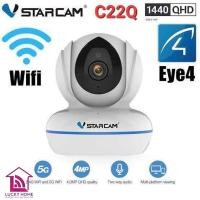 ราคา กล้องวงจรปิด กล้องIP VSTARCAM รุ่น C22Q ดูผ่านมือถือได้ คุณภาพ 4 ล้านพิกเซล (18727270720)