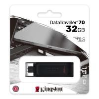 ราคา Kingston Type-C Flash Drive USB 3.2 32GB รับประกัน 5 ปี รุ่น DT70/32 (3968490321)