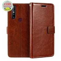 ราคา CASE VIVO V15 (1819) เคสหนัง HP COVER LEATHER WALLET FLIP COVER HEADPHONE CASE (49552160754)