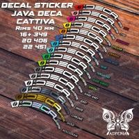 ราคา Rims Java Deca Cattiva Bmx สติ๊กเกอร์ติดจักรยานแบบพับได้ (16248438256)