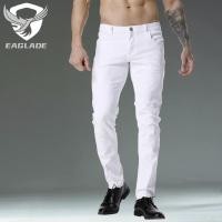 ราคา Eaglade กางเกงยีนส์สกินนี่ ทรงสลิมฟิต สีขาว สําหรับผู้ชาย 8090 สีขาว ยืดหยุ่นได้ (25902861992)