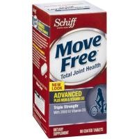 ราคา Schiff Move Free Advanced, Triple Strength Plus MSM & Vitamin D3, 80 Coated Tablets (Multi-Pack) (44910923036)
