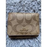 ราคา Coach Wallet ของแท้ แบบ 3 พับ มีช่องซิปสำหรับใส่เหรียญ (10948148514)