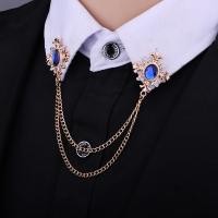 ราคา เข็มกลัดแฟชั่นผู้ชายผู้หญิงเข็มกลัดโซ่คริสตัลรูปไม้กางเขน (11678129600)