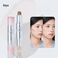ราคา Biya Dual-Ended Contour Stick, Dual Blush Highlighter Stick, Matte และ Pearlescent Brightening, เงาจมูก, เงาด้านข้าง (47406429028)