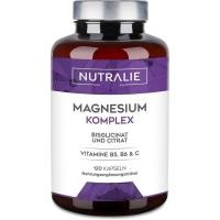 ราคา Nutralie Magnesium และ B5 B6 และ C – Magnesium Biscination และ Magnesium Citrate Bioavailility – 120 แคปซูล 108 ก (43881049514)