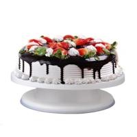 ราคา แป้นหมุนเค้กสีขาว 28 ซม. แป้นหมุนพลาสติก (7515965124)