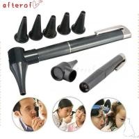 ราคา AFTEROF Mini Otoscope, สีดําตรวจสอบ Penlight, ทนทานพร้อมหัวแสงหูจมูกคอ Clinical Otoscope ปากกาสไตล์เครื่องมือดูแลหู (48808860153)