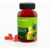 ราคา Apple Cider Vinegar Gummies B12 Multivitamin -ACV อาหารเสริมวิตามินกัมมี่, Energy & Detox | วีแกน ไม่ใช่จีเอ็มโอ & กลูเตน-ฟรี (60) (52660897091)