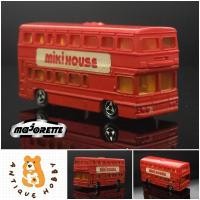 ราคา โมเดลรถเก่าของเล่นเก่า รถสะสมโบราณ 1/64 มือสอง: MAJORETTE BRITISH BUS MADE IN FRANCE (28723928913)