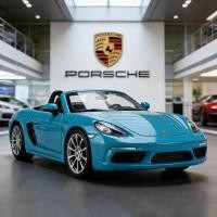 ราคา Bburago 1:24 Porsche 718 Boxster รถDiecasts & Toy Vehiclesรถรุ่นMiniature Scaleรุ่นรถสําหรับเด็ก (56205771470)