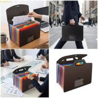 ราคา Doublebuy กระเป๋าแฟ้มโฟลเดอร์ Accordian File Organizer 13 กระเป๋าขยายแฟ้มโฟลเดอร์ขนาดตัวอักษรเอกสาร Orga (51807460235)